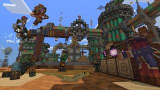 Screenshot of the Minecraft Bedrock Marketplace product Steam & Steel created by PixelHeads.