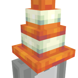 Thumbnail of the Minecraft Bedrock Marketplace product Traffic Cone Head created by PixelHeads.