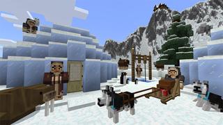 Screenshot of the Minecraft Bedrock Marketplace product Wildlife: Arctic created by PixelHeads.