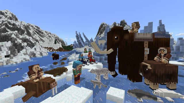 Screenshot of the Minecraft Bedrock Marketplace product Wildlife: Arctic created by PixelHeads.
