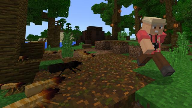 Screenshot of the Minecraft Bedrock Marketplace product Wildlife: Savanna created by PixelHeads.