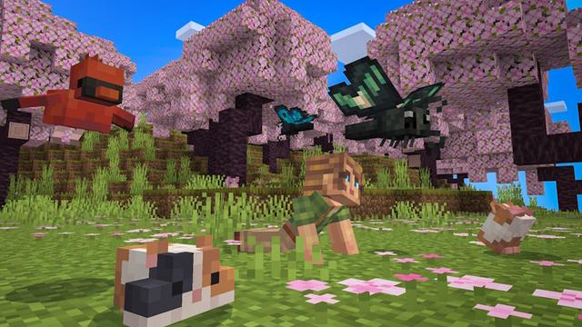 Screenshot of the Minecraft Bedrock Marketplace product Wildlife Add-On v1.2 created by PixelHeads.