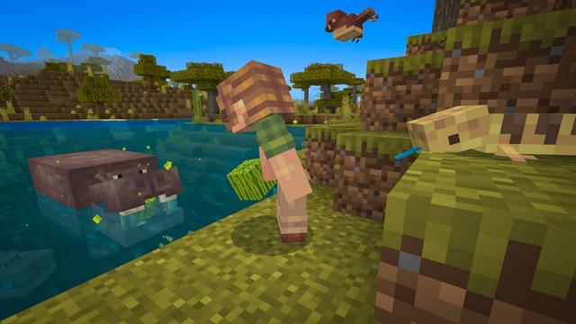 Screenshot of the Minecraft Bedrock Marketplace product Wildlife Add-On v1.2 created by PixelHeads.