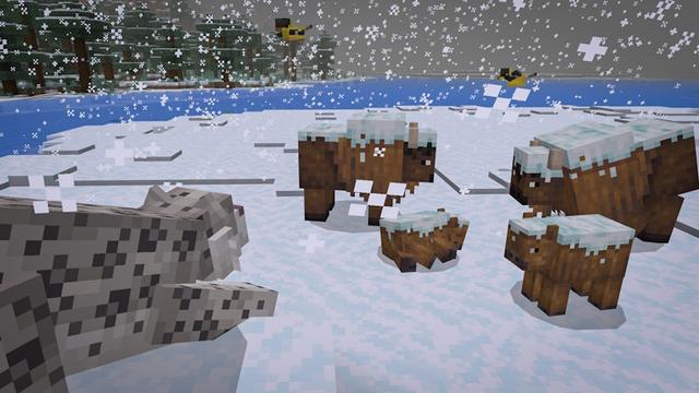 Screenshot of the Minecraft Bedrock Marketplace product Wildlife Add-On v1.2 created by PixelHeads.