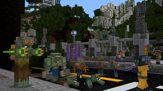 Screenshot of the Minecraft Bedrock Marketplace product Zombie Apocalypse created by PixelHeads.