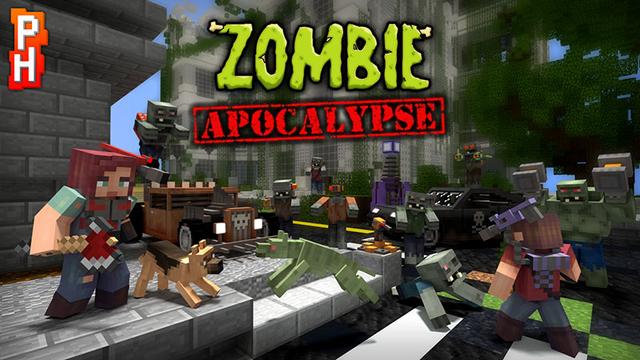 Thumbnail of the Minecraft Bedrock Marketplace product Zombie-Apokalypse created by PixelHeads.