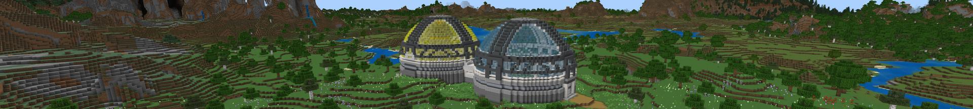 Panorama of the Minecraft Bedrock Marketplace product Ant-Sized Survival created by Pixell Studio.