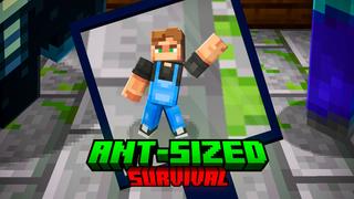 Thumbnail of the Minecraft Bedrock Marketplace product Ant-Sized Survival created by Pixell Studio.