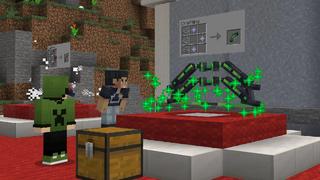 Screenshot of the Minecraft Bedrock Marketplace product Bow Expansion created by Pixell Studio.