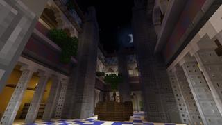 Screenshot of the Minecraft Bedrock Marketplace product Castle Bunker Noob Pro Hacker created by Pixell Studio.