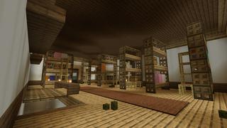 Screenshot of the Minecraft Bedrock Marketplace product Castle Bunker Noob Pro Hacker created by Pixell Studio.