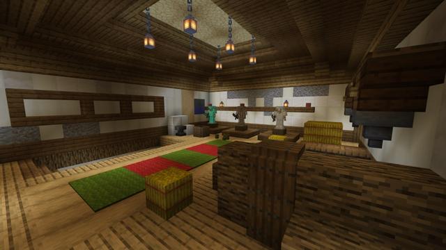 Screenshot of the Minecraft Bedrock Marketplace product Castle Bunker Noob Pro Hacker created by Pixell Studio.