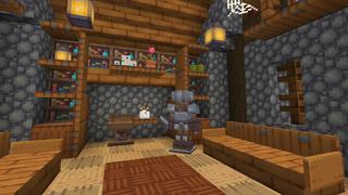 Screenshot of the Minecraft Bedrock Marketplace product Chestnut Grove created by Pixell Studio.