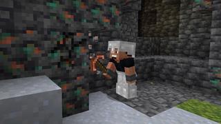 Screenshot of the Minecraft Bedrock Marketplace product Copper Tools created by Pixell Studio.