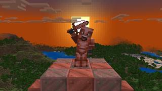 Screenshot of the Minecraft Bedrock Marketplace product Copper Tools created by Pixell Studio.