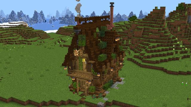 Screenshot of the Minecraft Bedrock Marketplace product Craftable Structures created by Pixell Studio.
