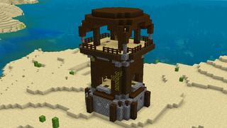 Screenshot of the Minecraft Bedrock Marketplace product Craftable Structures created by Pixell Studio.