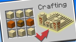 Thumbnail of the Minecraft Bedrock Marketplace product Craftable Structures created by Pixell Studio.