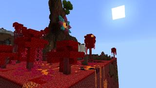 Screenshot of the Minecraft Bedrock Marketplace product Cube Parkour 2 created by Pixell Studio.