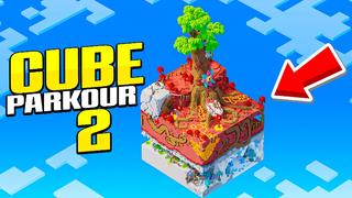 Thumbnail of the Minecraft Bedrock Marketplace product Cube Parkour 2 created by Pixell Studio.