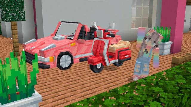 Screenshot of the Minecraft Bedrock Marketplace product DreamHouse Furniture created by Pixell Studio.