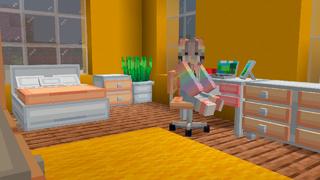 Screenshot of the Minecraft Bedrock Marketplace product DreamHouse Furniture created by Pixell Studio.