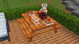 Screenshot of the Minecraft Bedrock Marketplace product DreamHouse Furniture created by Pixell Studio.