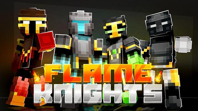 Thumbnail of the Minecraft Bedrock Marketplace product Flame Knights created by Pixell Studio.