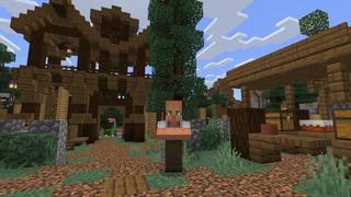 Screenshot of the Minecraft Bedrock Marketplace product Flying Mobs created by Pixell Studio.