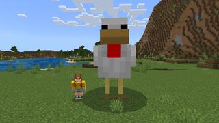 Screenshot of the Minecraft Bedrock Marketplace product Giant Mobs created by Pixell Studio.