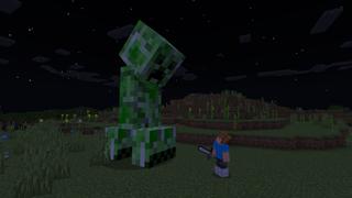 Screenshot of the Minecraft Bedrock Marketplace product Giant Mobs created by Pixell Studio.