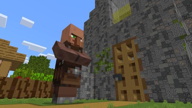 Screenshot of the Minecraft Bedrock Marketplace product Giant Village created by Pixell Studio.