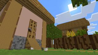 Screenshot of the Minecraft Bedrock Marketplace product Giant Village created by Pixell Studio.