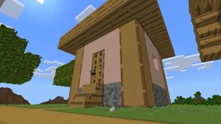 Screenshot of the Minecraft Bedrock Marketplace product Giant Village created by Pixell Studio.