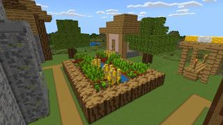 Screenshot of the Minecraft Bedrock Marketplace product Giant Village created by Pixell Studio.