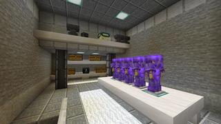 Screenshot of the Minecraft Bedrock Marketplace product Hacker Secret Base created by Pixell Studio.
