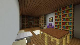 Screenshot of the Minecraft Bedrock Marketplace product Hacker Secret Base created by Pixell Studio.