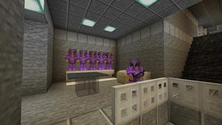 Screenshot of the Minecraft Bedrock Marketplace product Hacker Secret Base created by Pixell Studio.