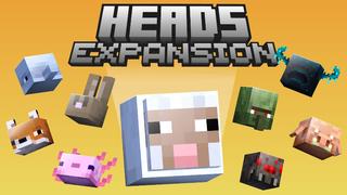Thumbnail of the Minecraft Bedrock Marketplace product Heads Expansion created by Pixell Studio.