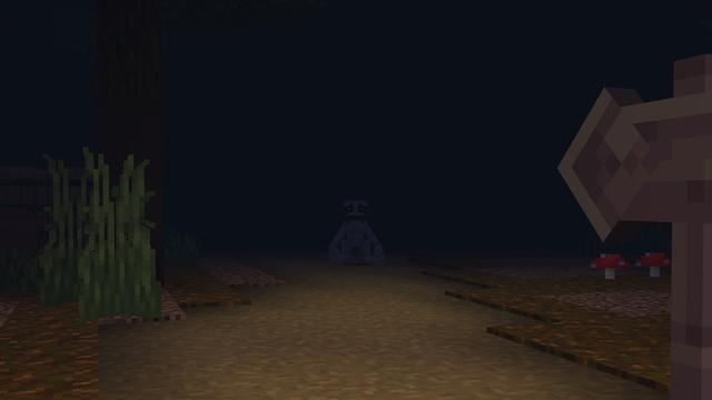 Screenshot of the Minecraft Bedrock Marketplace product Horror Beasts created by Pixell Studio.