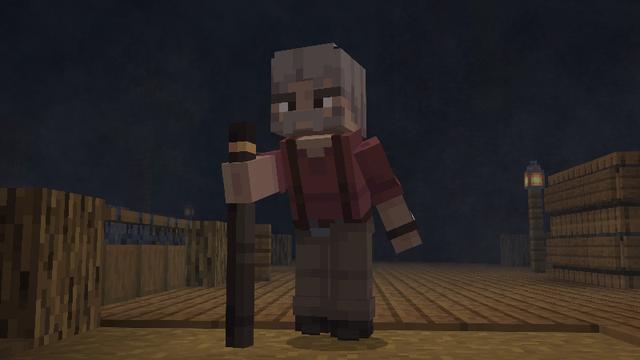 Screenshot of the Minecraft Bedrock Marketplace product Horror Beasts created by Pixell Studio.