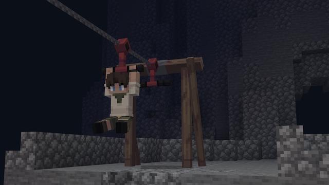 Screenshot of the Minecraft Bedrock Marketplace product Horror Beasts created by Pixell Studio.