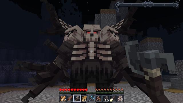 Screenshot of the Minecraft Bedrock Marketplace product Horror Beasts created by Pixell Studio.