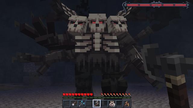 Screenshot of the Minecraft Bedrock Marketplace product Horror Beasts created by Pixell Studio.