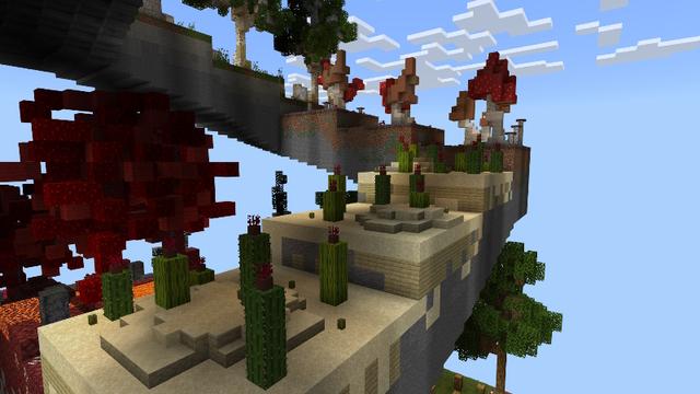 Screenshot of the Minecraft Bedrock Marketplace product Insane Parkour created by Pixell Studio.