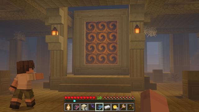 Screenshot of the Minecraft Bedrock Marketplace product Journey Add-On created by Pixell Studio.