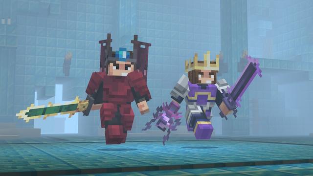 Screenshot of the Minecraft Bedrock Marketplace product Journey Add-On created by Pixell Studio.