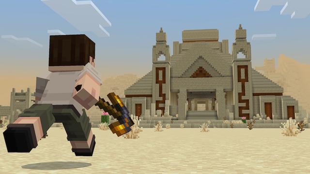 Screenshot of the Minecraft Bedrock Marketplace product Journey Add-On created by Pixell Studio.