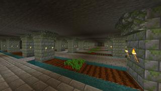Screenshot of the Minecraft Bedrock Marketplace product Base du temple de la jungle created by Pixell Studio.