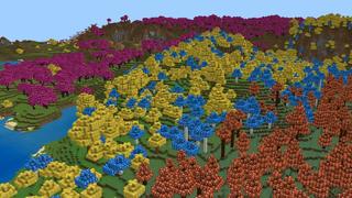 Screenshot of the Minecraft Bedrock Marketplace product Lucky Block Castle created by Pixell Studio.